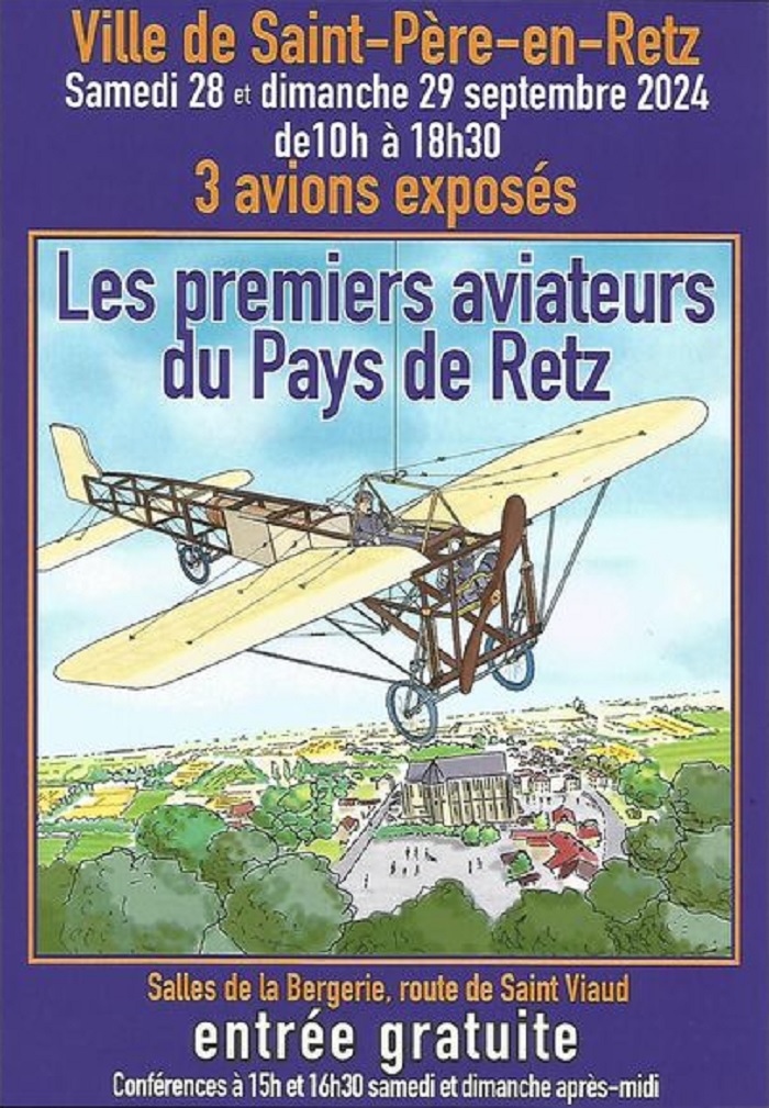 Exposition et conférences sur Saint-Père-en-Retz - 28 et 29 Septembre 2024