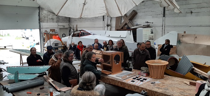 "LES AMIS DE LA PRESQU'ILE" chez LES AEROPLANES - 24 Mars 2025